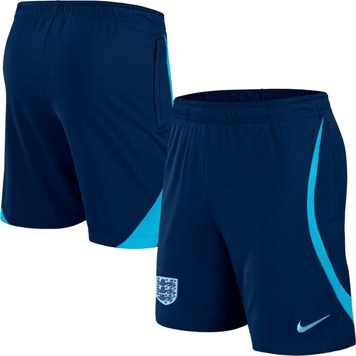 Men's Nike Navy England National Team Strike Performance Shorts