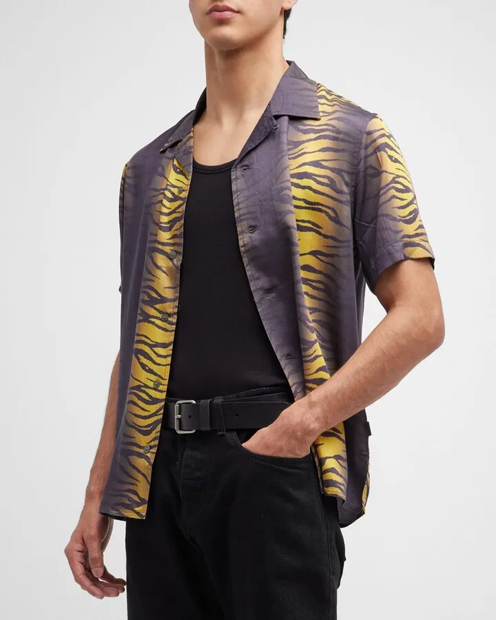Men's Danny Short-Sleeve Camp Shirt