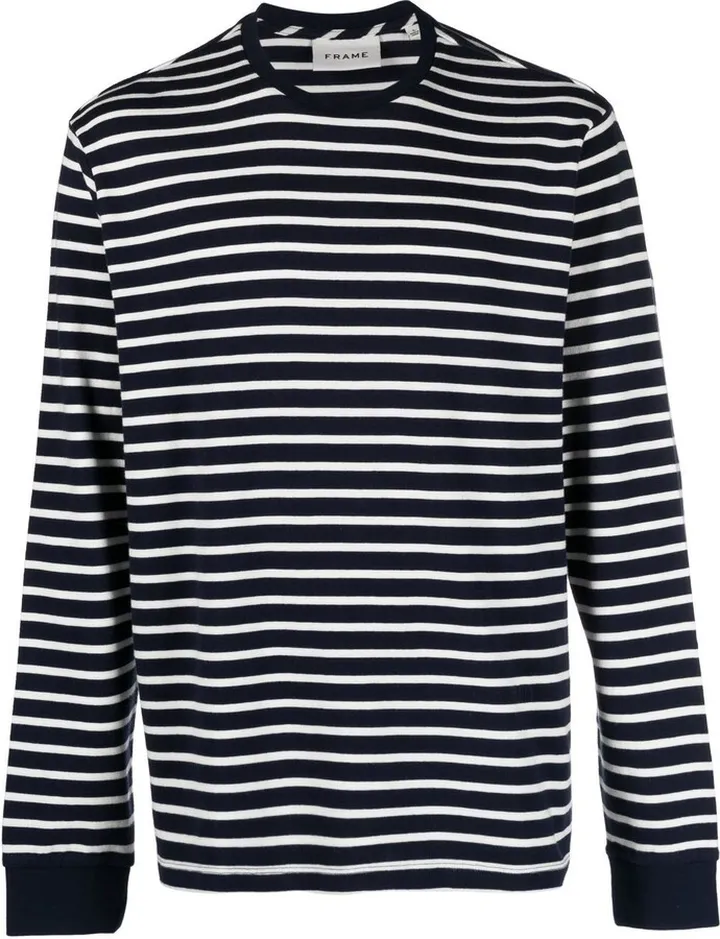striped long-sleeve T-shirt