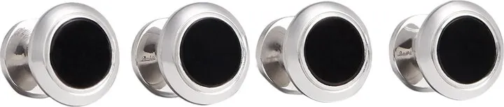 Cufflinks And Tie Clips Black