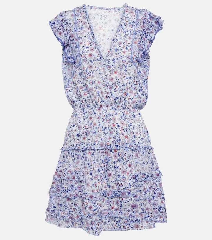 Paulina floral minidress