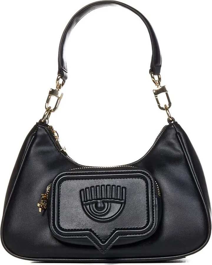 Chiara Ferragni Logo Embossed Vicky Bag