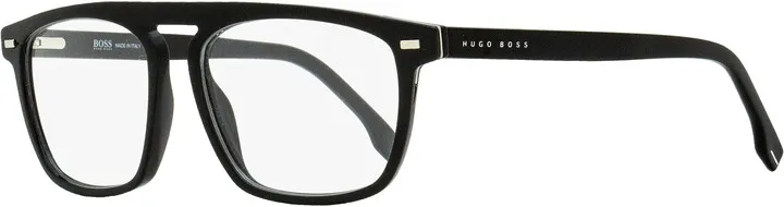 Hugo Boss Men's Square Eyeglasses B1128 807 Black 54mm