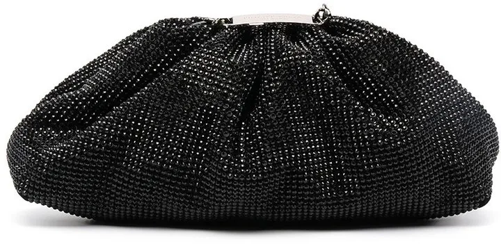 Crystal-Embellished Clutch Bag