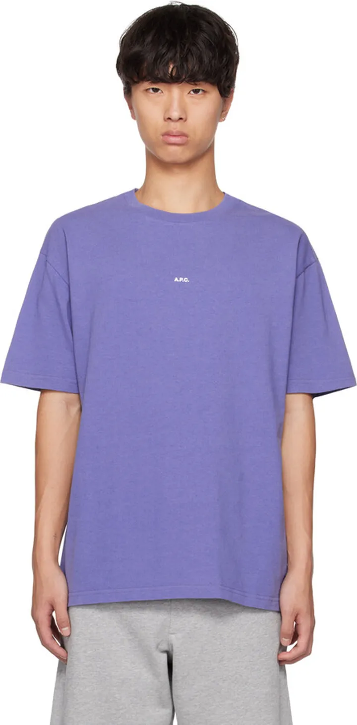 A.P.C. Purple Kyle T-Shirt