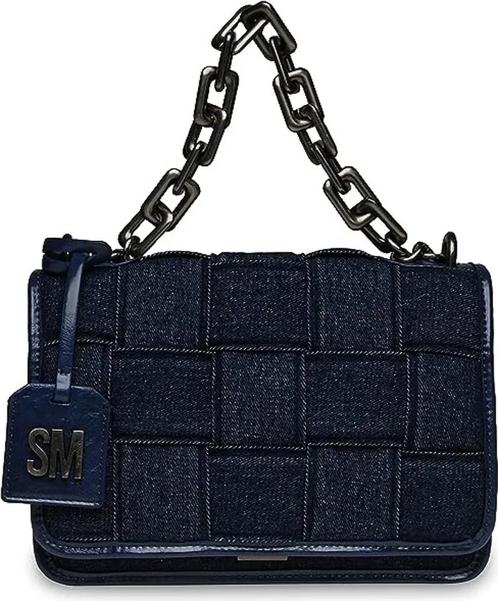 Steve Madden Bmatterd Crossbody (Dark Blue) Handbags