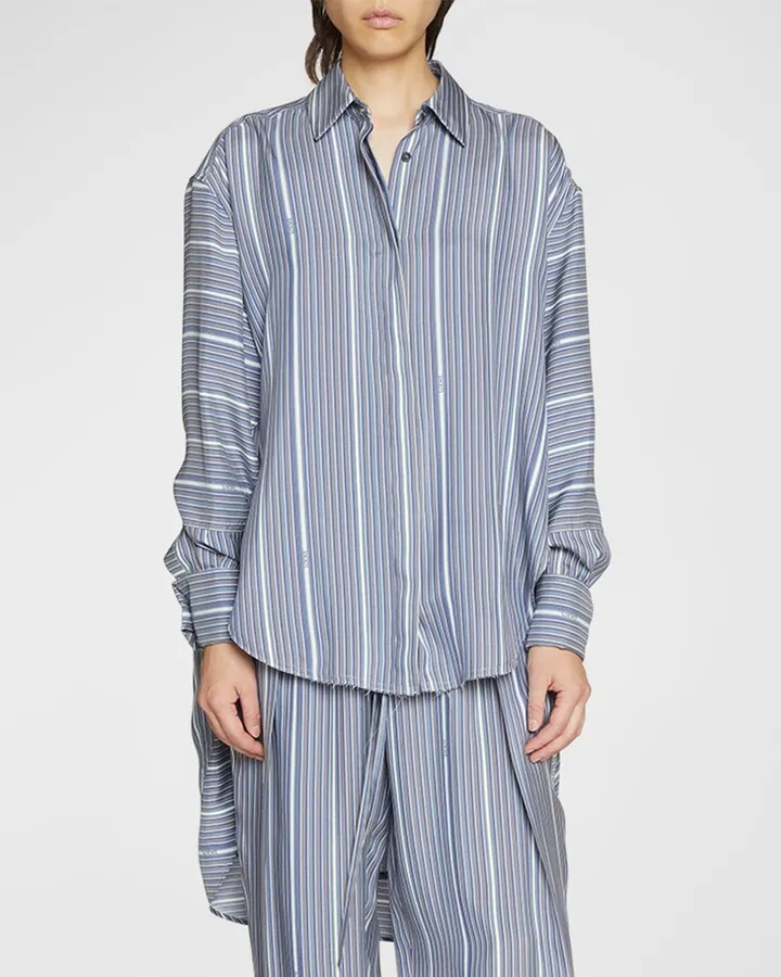 Striped Trompe Loeil Shirt