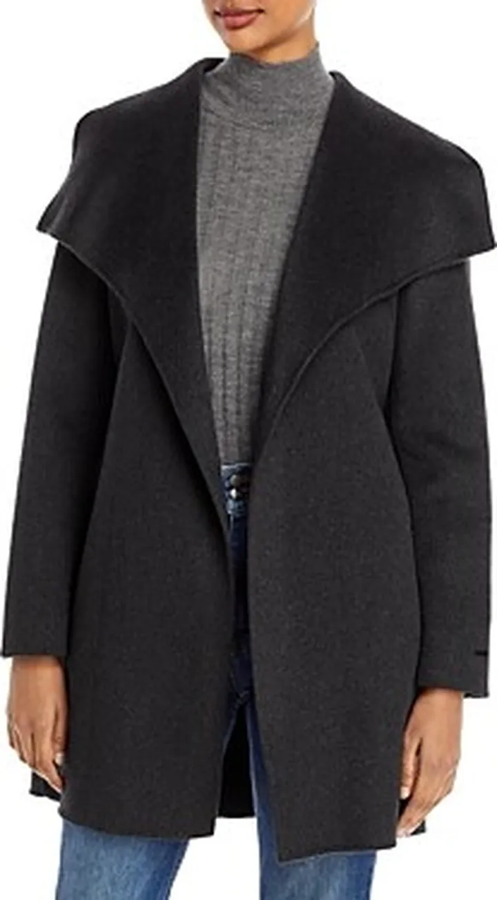 T Tahari Ella Belted Coat