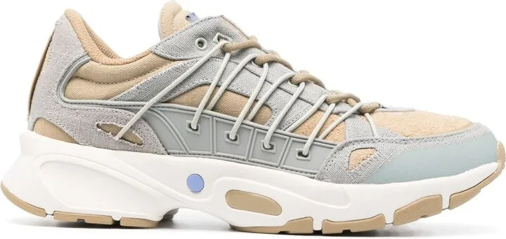 Panelled Low-Top Sneakers