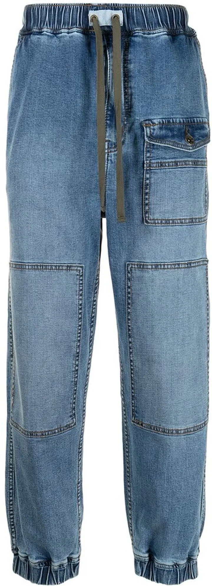 Mid-Rise Tapered Jeans