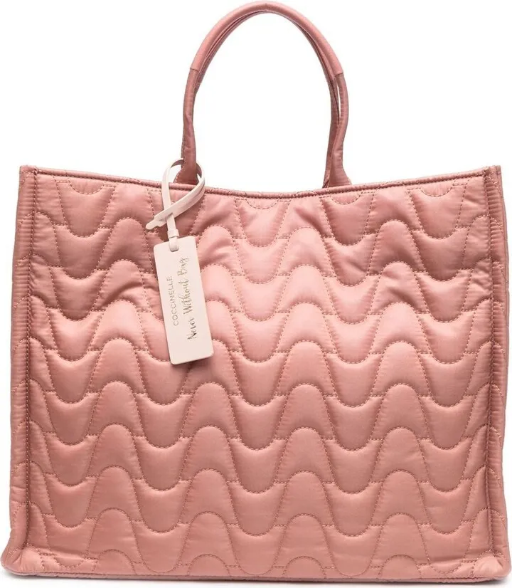 Never Without quilted tote bag