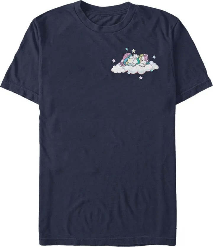 Men's My Little Pony Princess Celestia Cloud Nap T-Shirt - Navy Blue - Small
