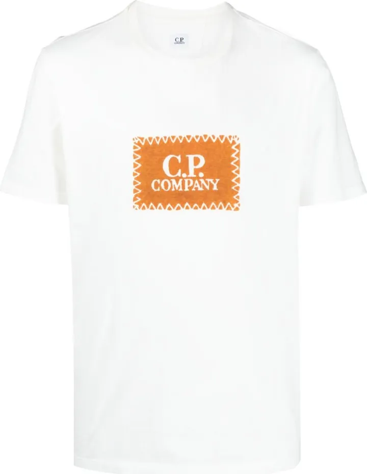 logo-print cotton T-shirt