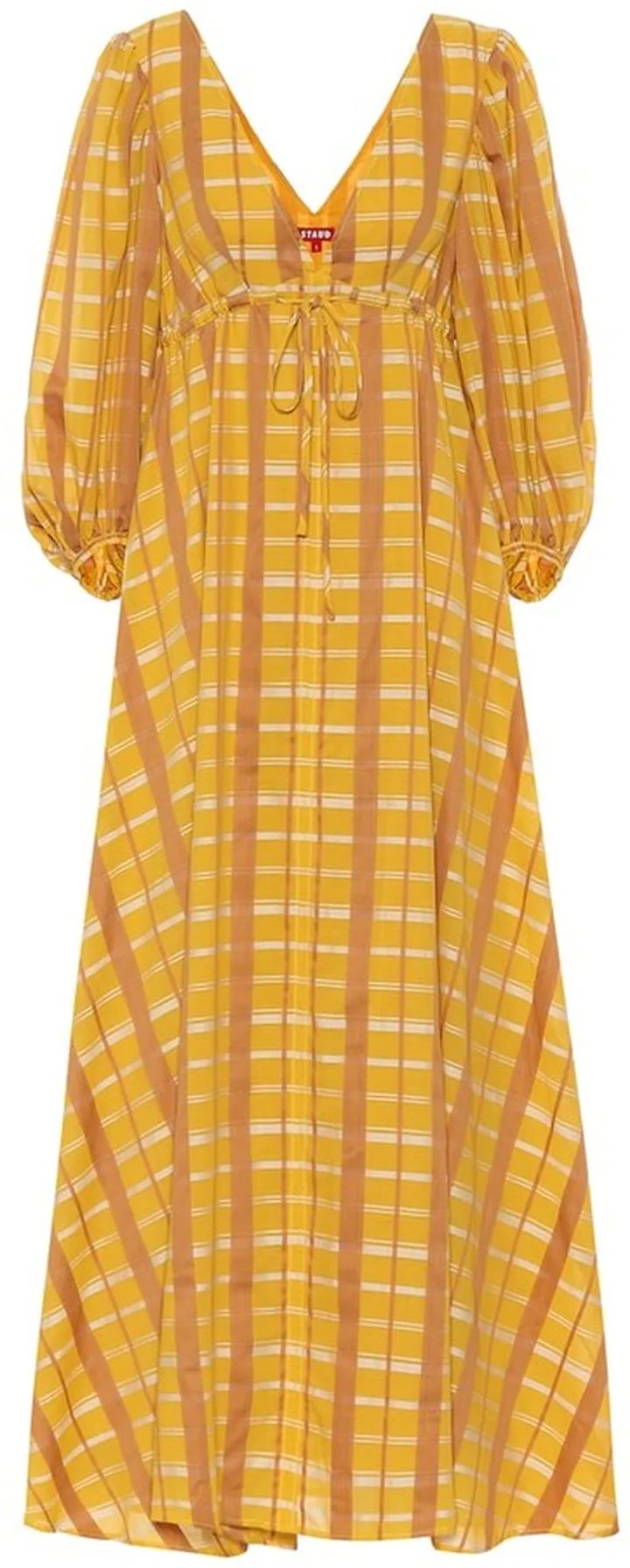 Amaretti cotton-blend maxi dress