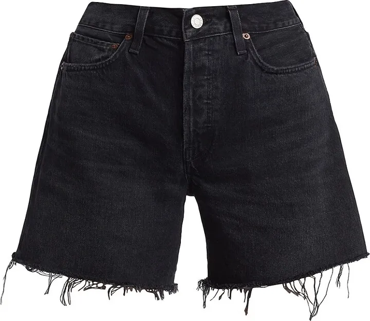 Parker Long Denim Shorts