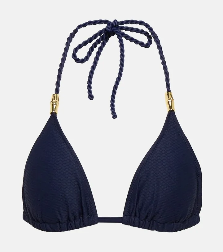 Core triangle bikini top