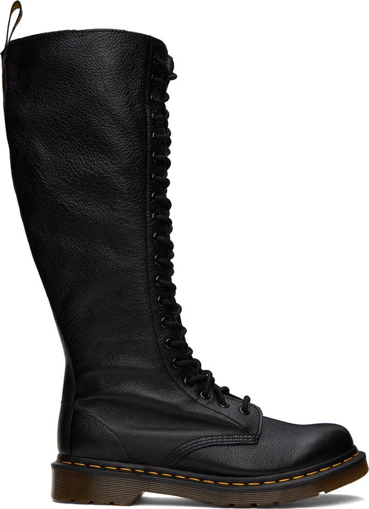 Dr. Martens Black 1B60 Virginia Tall Boots