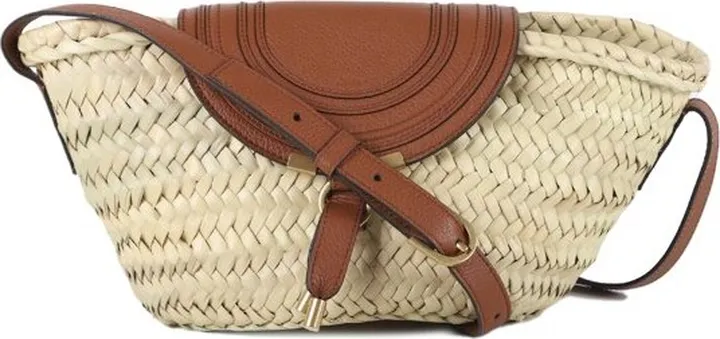 Chloé Woven Foldover Shoulder Bag