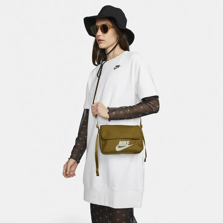 Women's Nike Sportswear Futura 365 Crossbody Bag (3L) in Brown