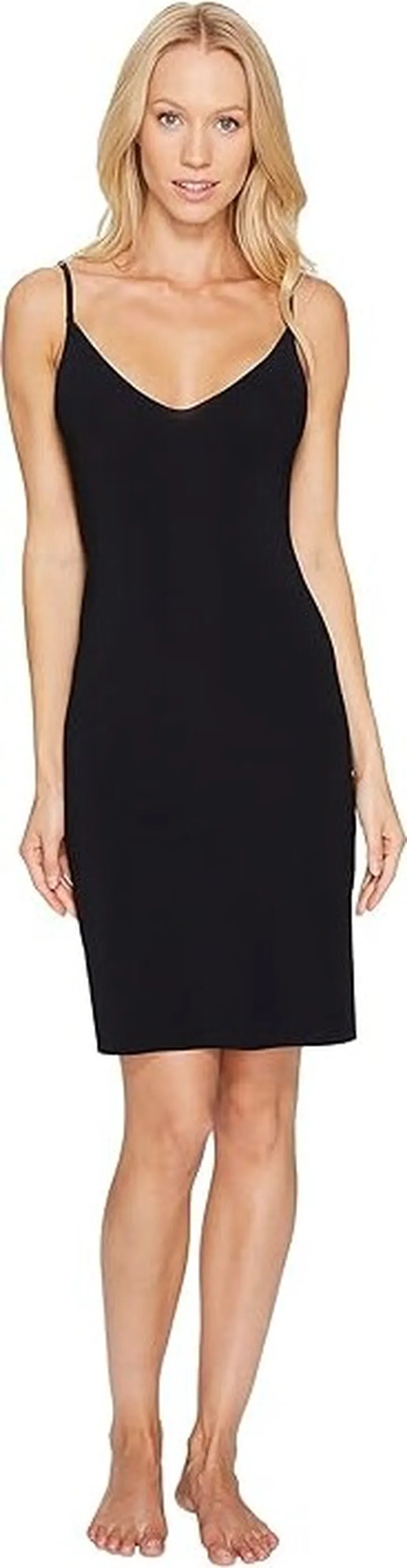 Commando Tailored Slip NTS01 (Black) Women's Underwear