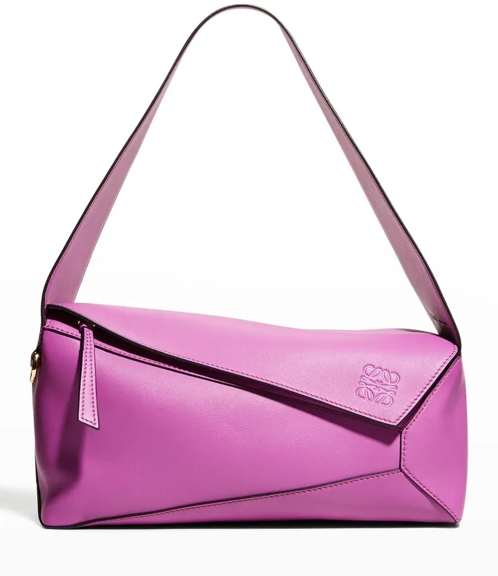Puzzle Calfskin Hobo Bag