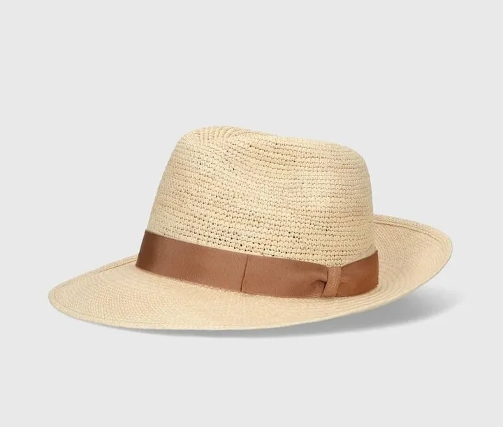 Amedeo Panama Semi-crochet With Twisted Hat Band
