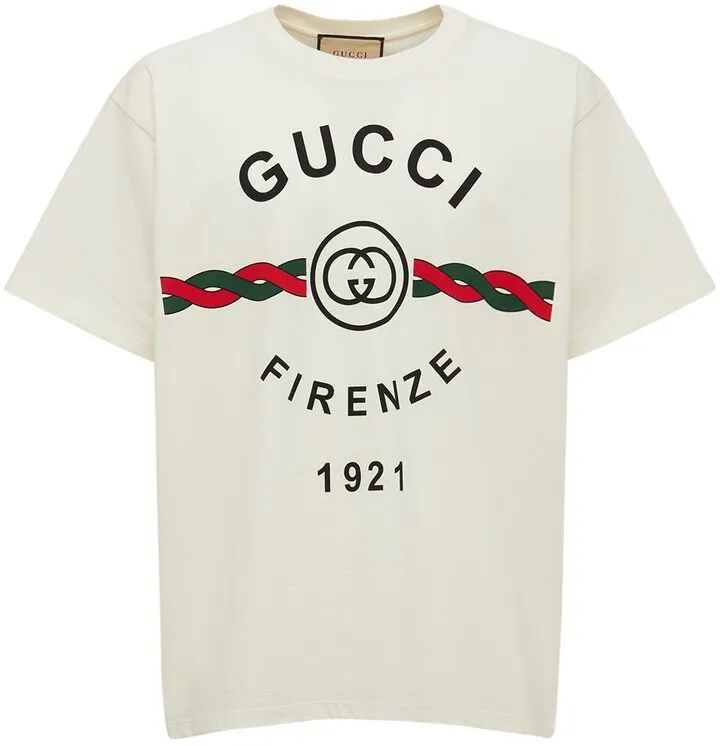 Oversize cotton jersey t-shirt