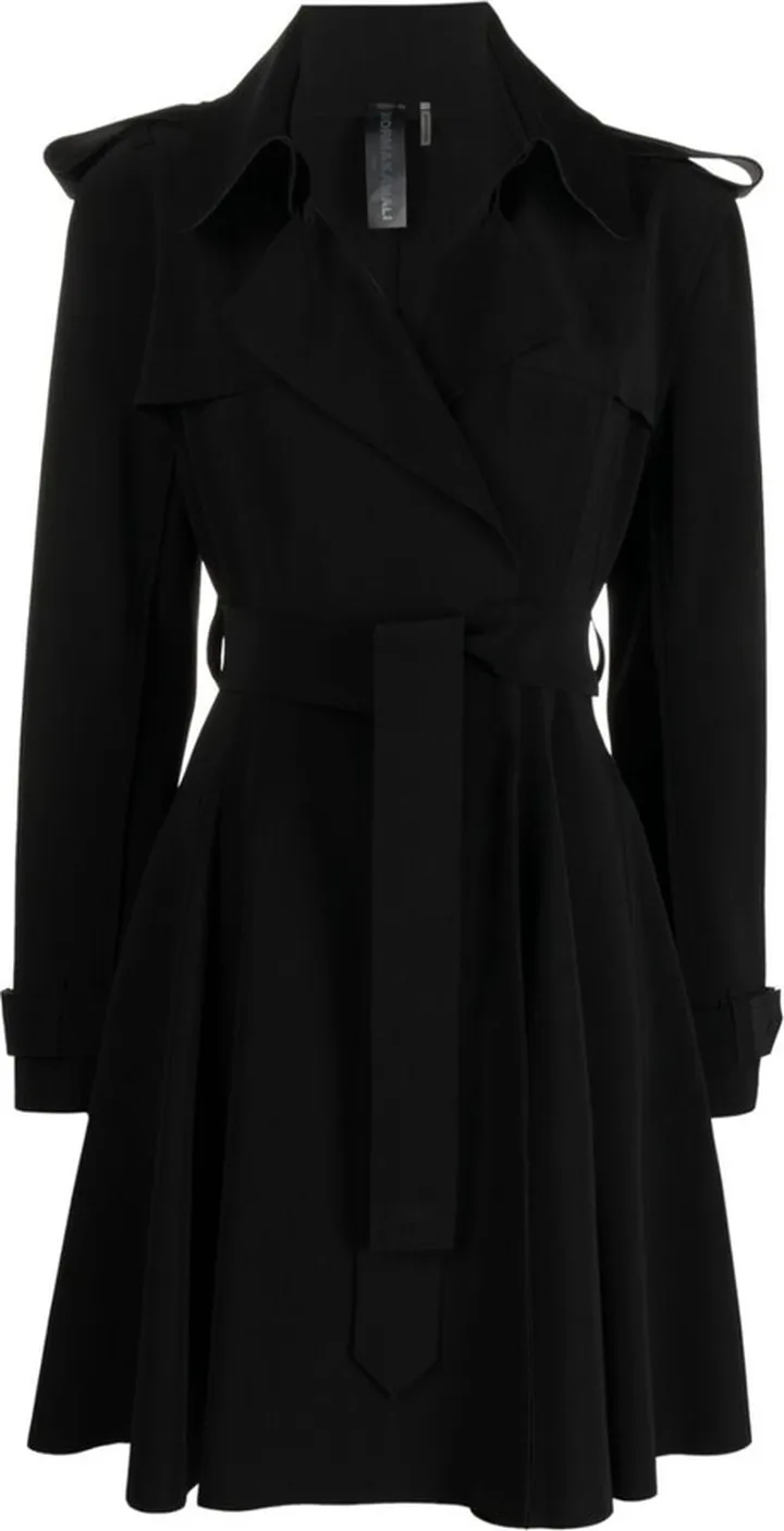 Flared Belted Coat