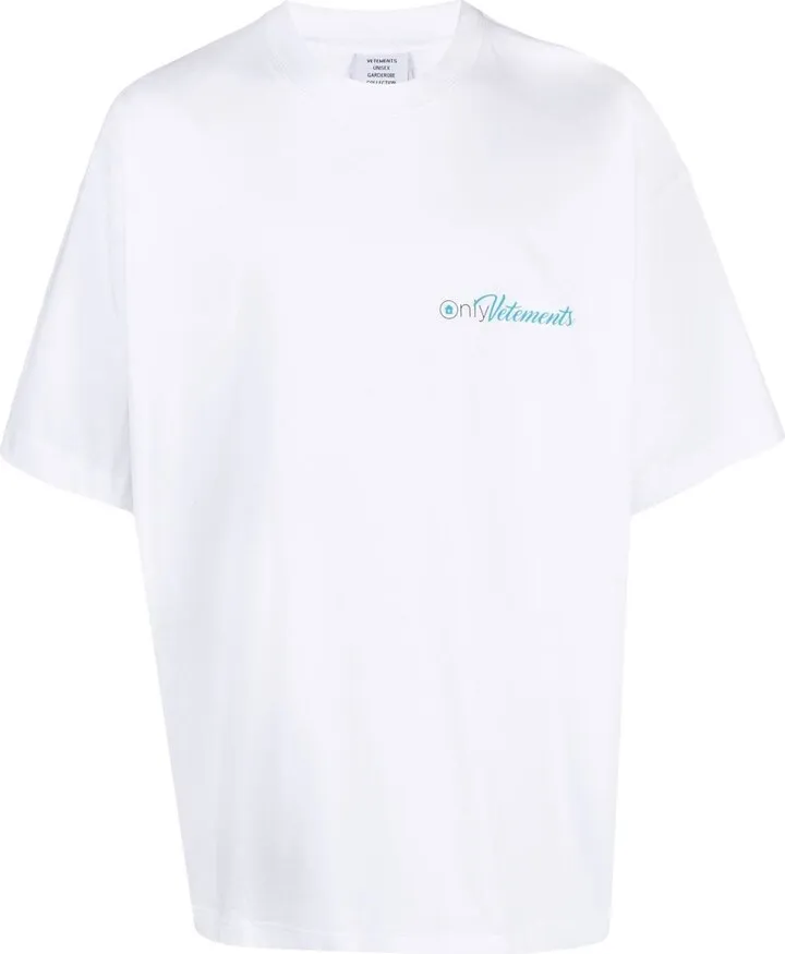 logo print short-sleeve T-shirt