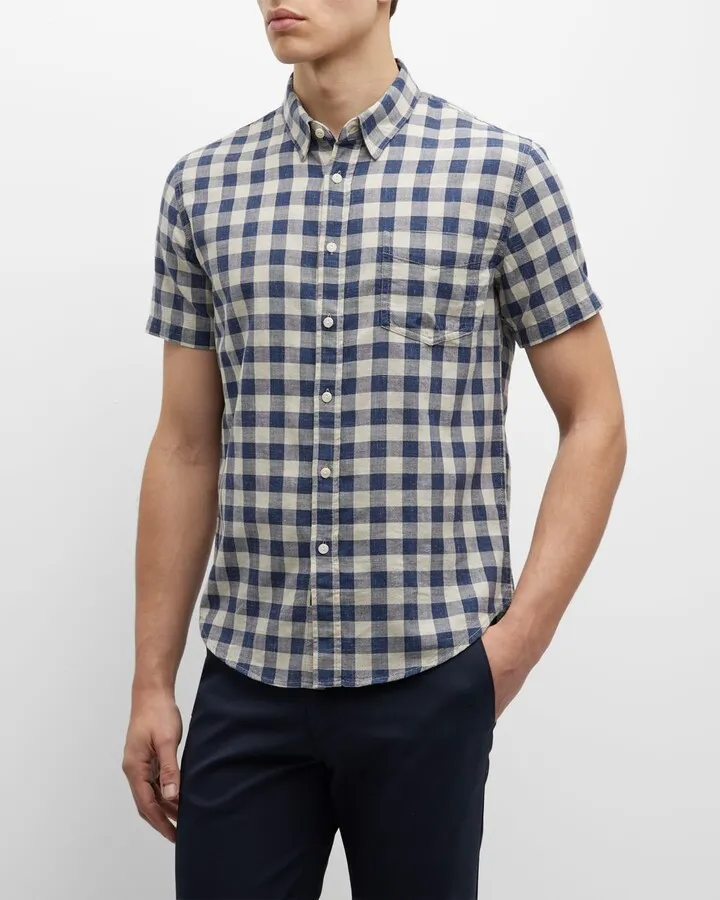 Men's Fairfax Gingham Check Sport Shirt