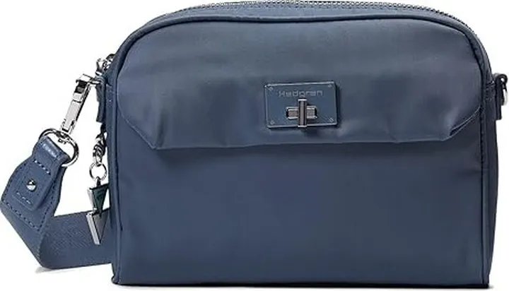 Hedgren Fair - Crossover RFID (Baltic Blue) Cross Body Handbags