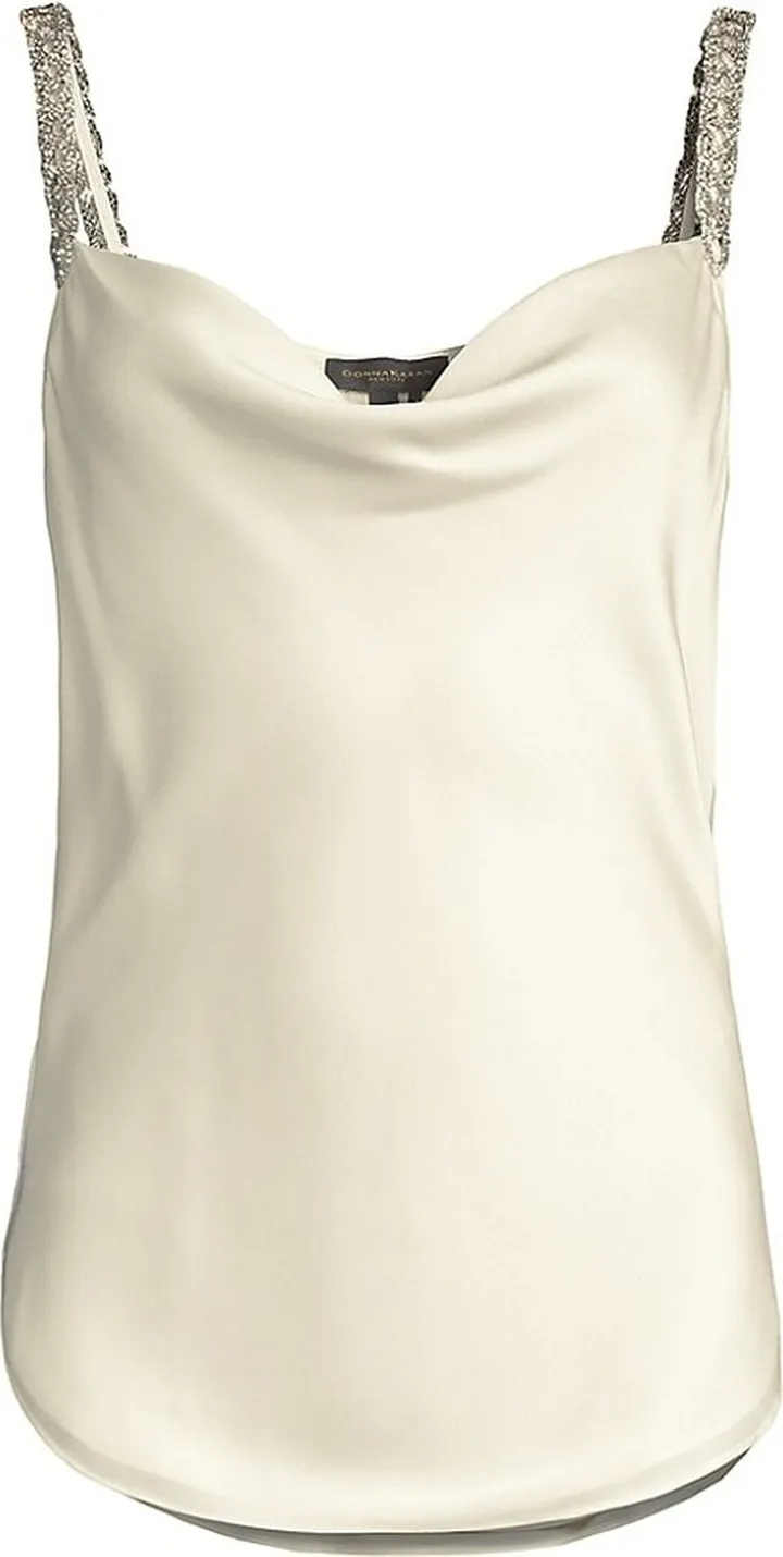 Twist Crystal & Satin Camisole