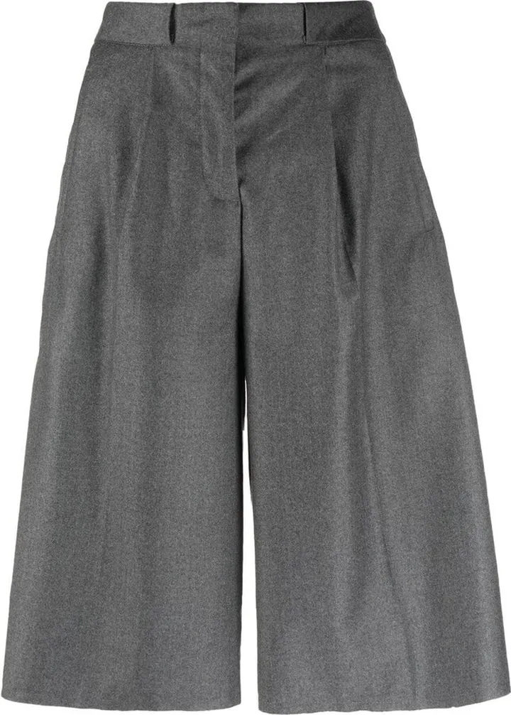 Knee-Length Tailored Shorts