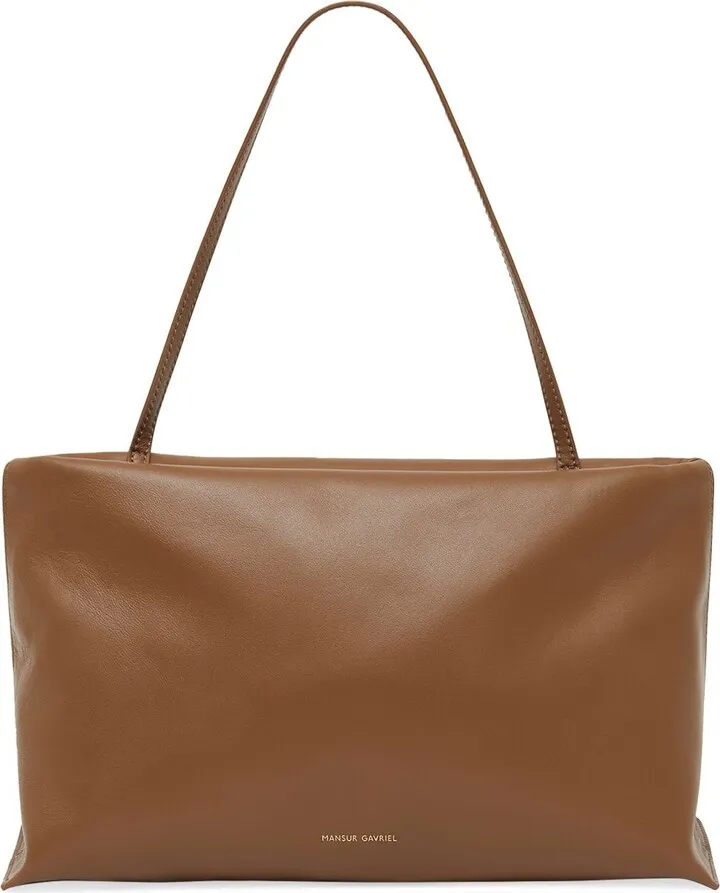 Notte leather shoulder bag