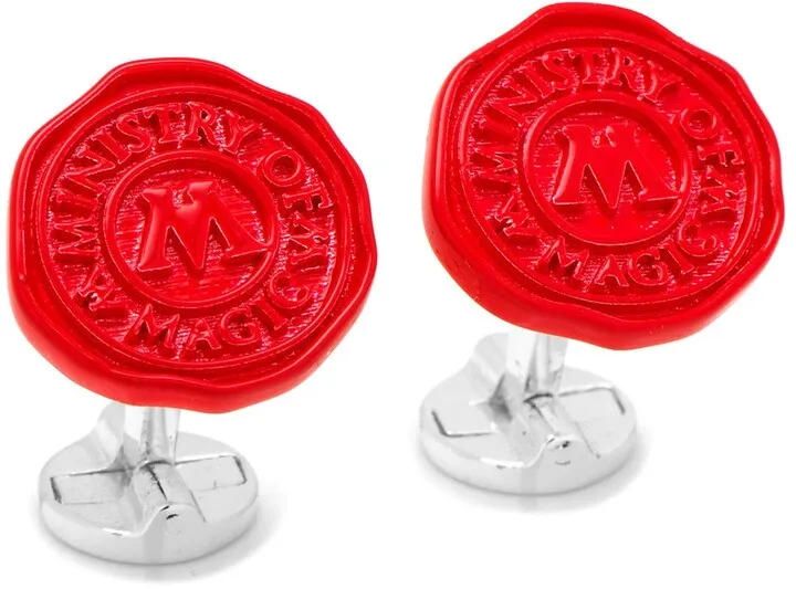 Cufflinks Inc. Ministry of Magic Wax Stamp Cufflinks