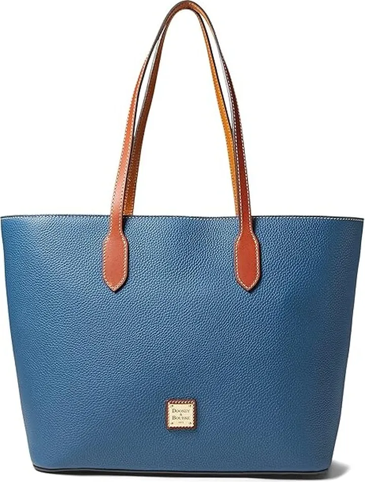 Dooney & Bourke Pebble Large Tote (Jeans) Handbags