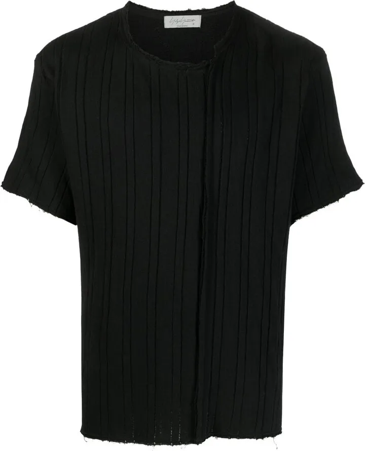 ribbed cotton T-shirt