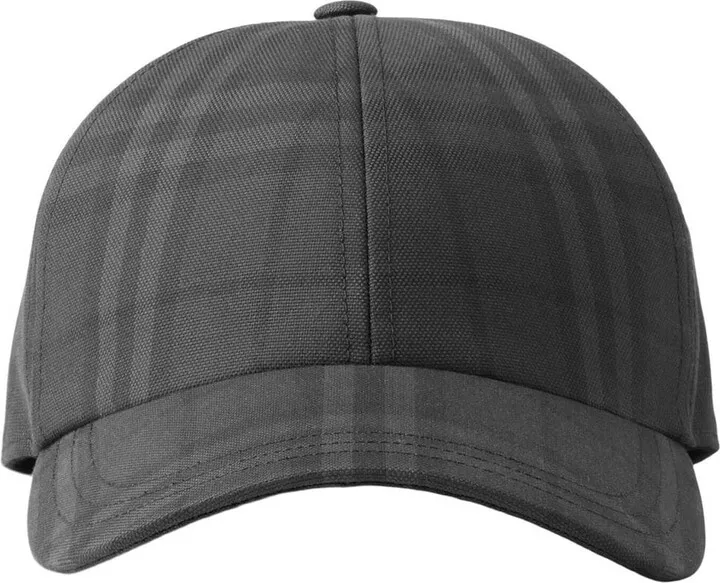 Vintage-Check Cotton Cap
