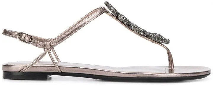 Serpent flat sandals