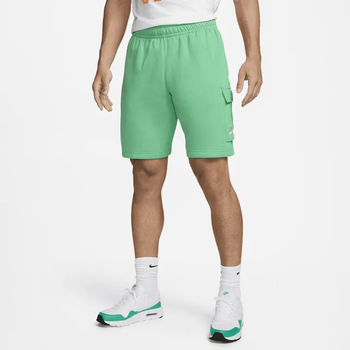 Men's Nike Sportswear Club Cargo Shorts in Green