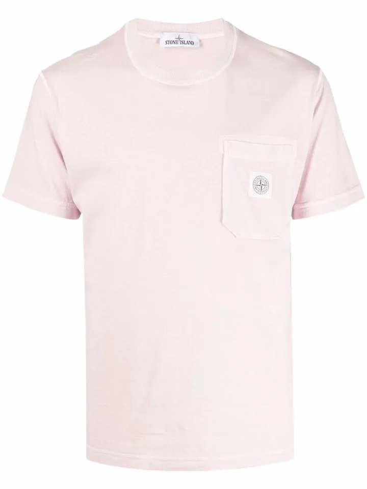 Compass patch round-neck T-shirt