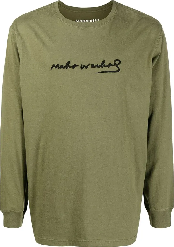 logo-print cotton T-shirt