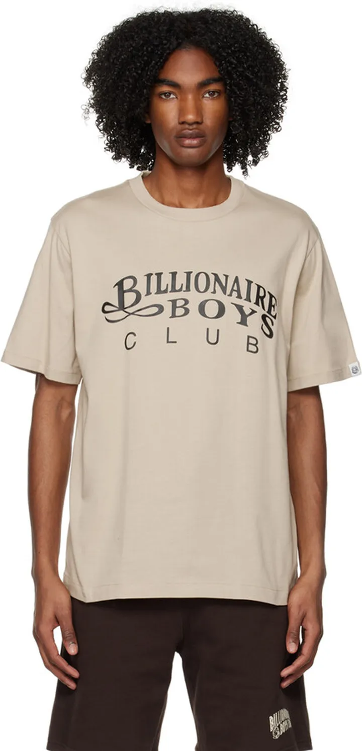 Billionaire Boys Club Beige Gentleman T-Shirt