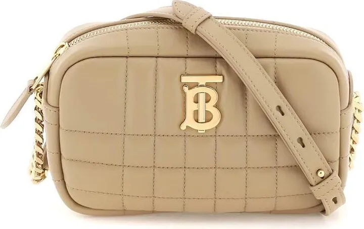 Burberry Quilted Leather Mini 'lola' Camera Bag