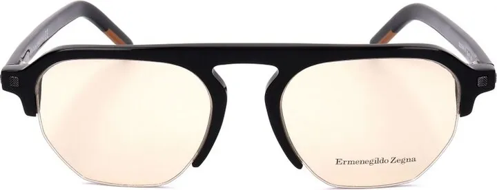 Ermenegildo Zegna Round-Frame Glasses