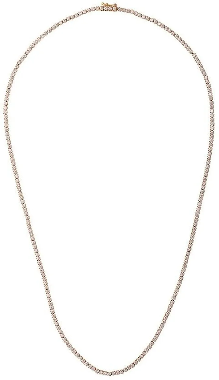 18kt Yellow Gold Diamond Necklace