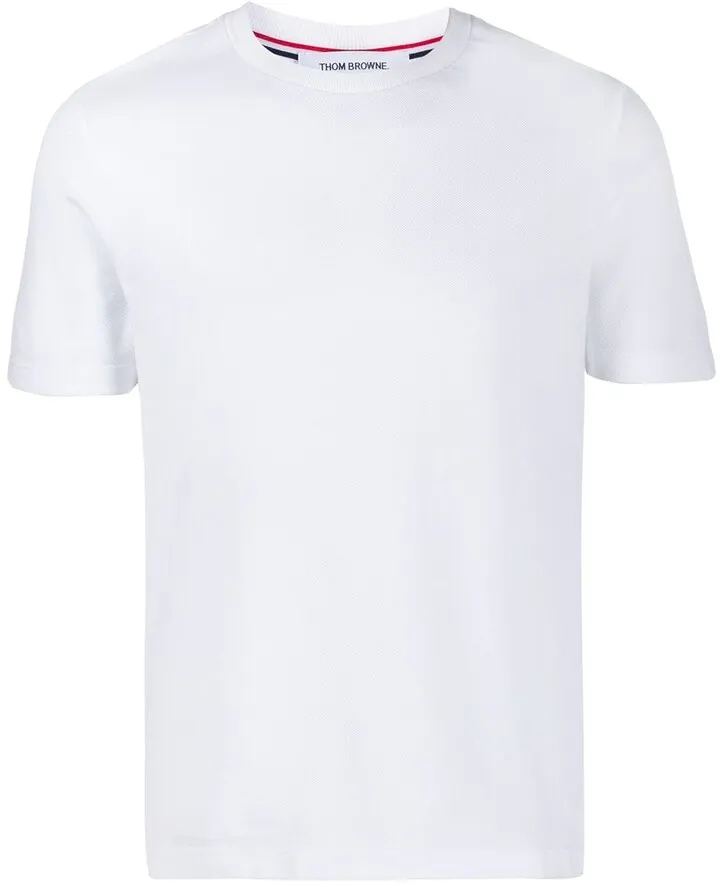 4-Bar insert piqué T-shirt