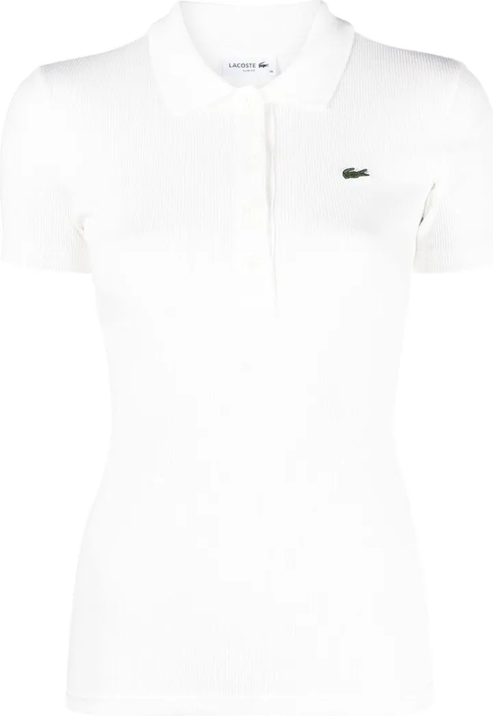 Logo-Patch Cotton Polo Shirt
