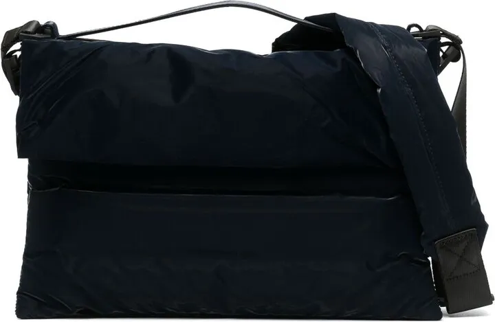 Blue Loop Padded Cross Body Bag