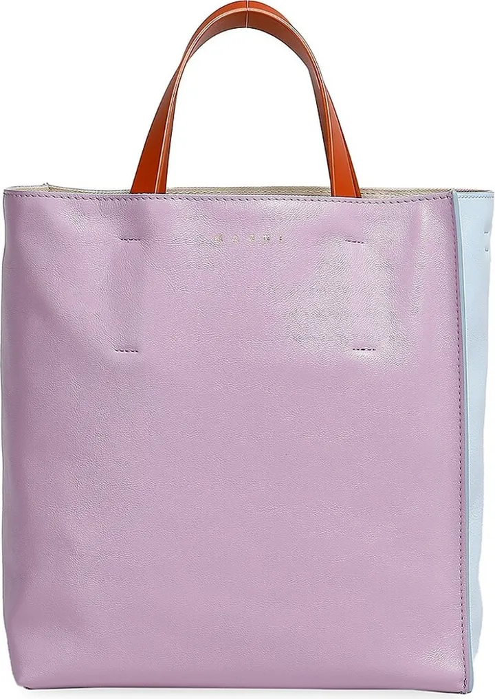 Small Museo Soft Leather Tote